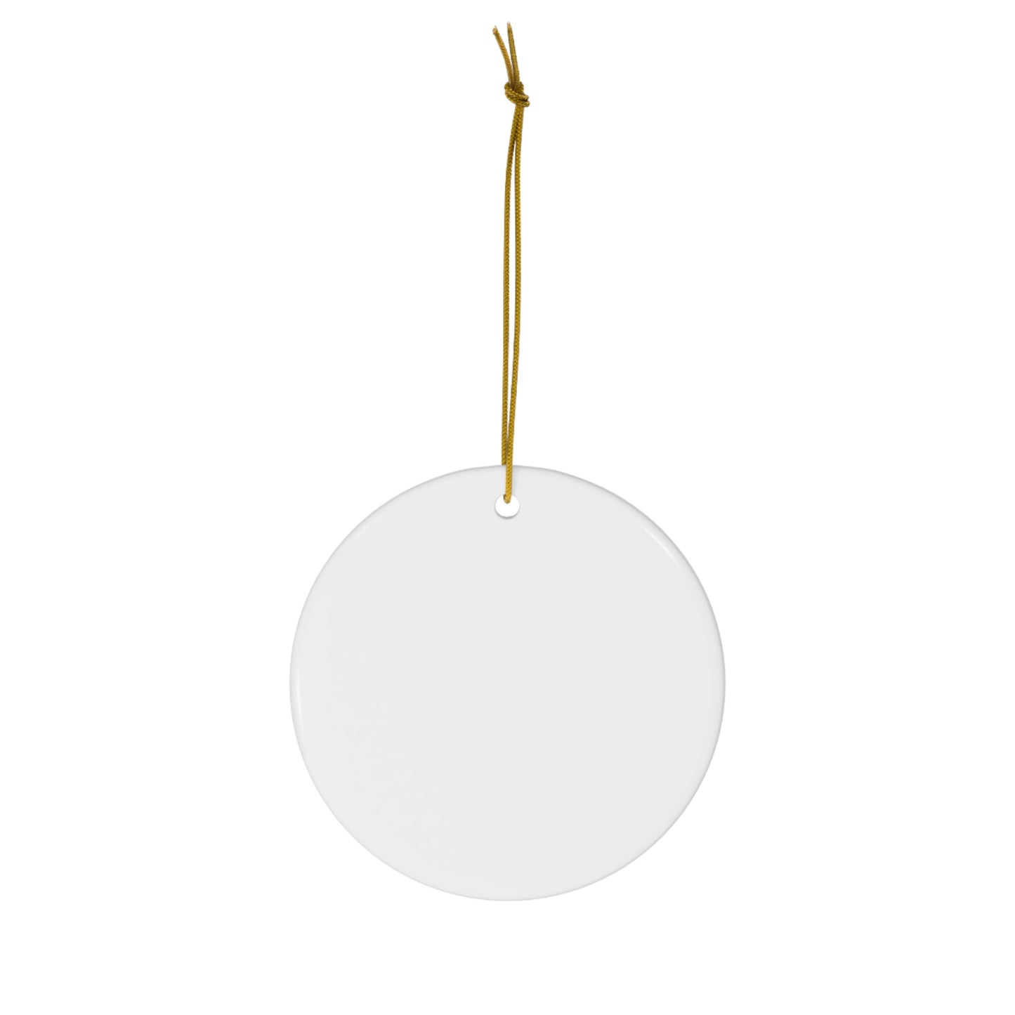 Happy Holidays Ceramic Ornament, 1-Pack
