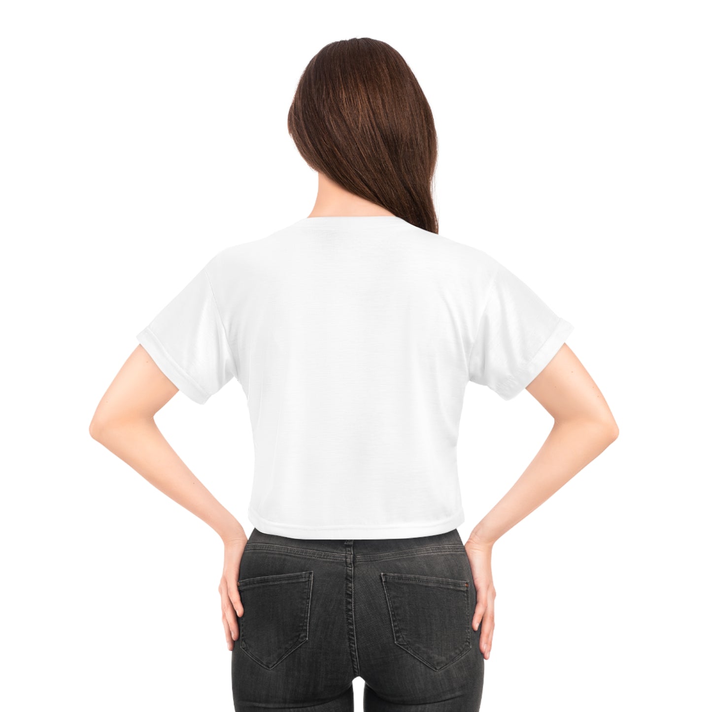 My Happy Place Crop Tee
