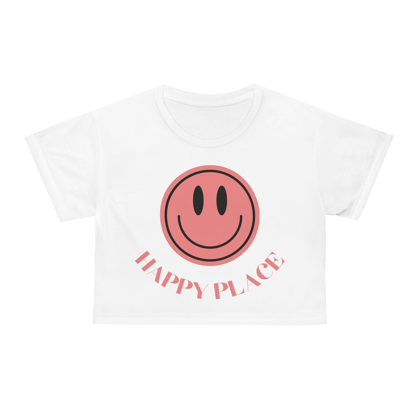 My Happy Place Crop Tee