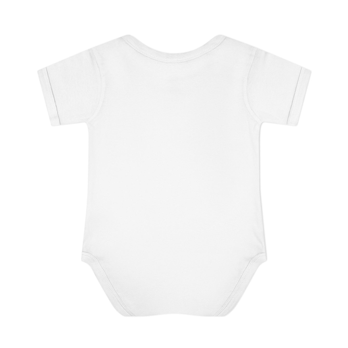 Ski like a girl Infant Baby Rib Bodysuit