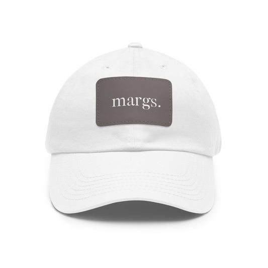 Margs Hat with Leather Patch (Rectangle)