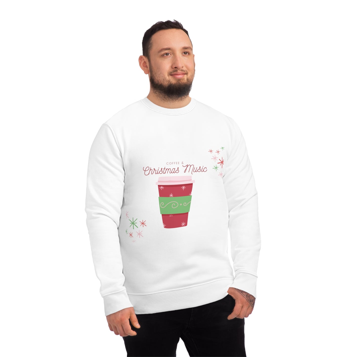 Coffee and Christmas Music Sweatshirt