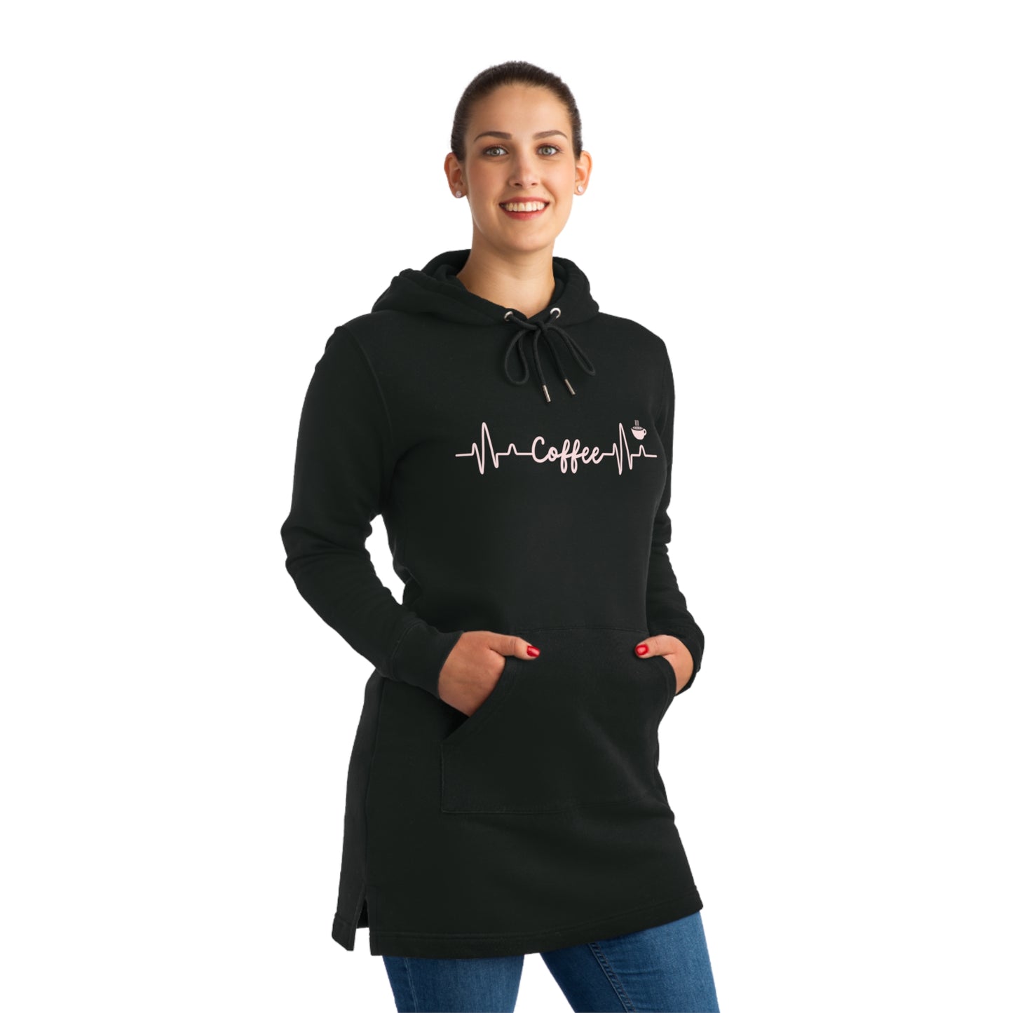 Coffee Heartbeat Hoodie Sweatshirt