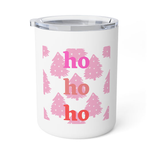 Christmas Pink Insulated Coffee Mug, 10oz