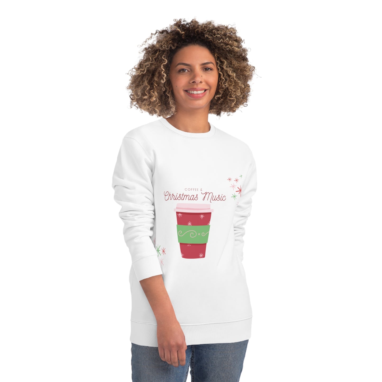 Coffee and Christmas Music Sweatshirt