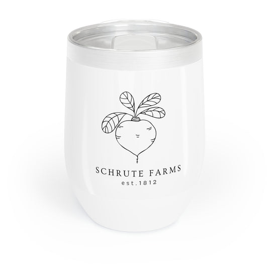 Schrute Farms Wine, The Office,  Dwight Schrute, Chill Wine Tumbler